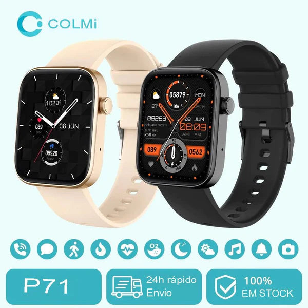 Smartwatch Colmi P71 - SUPER DESCONTO
